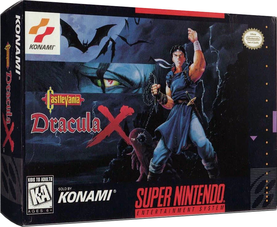 Castlevania: Vampire's Kiss box art
