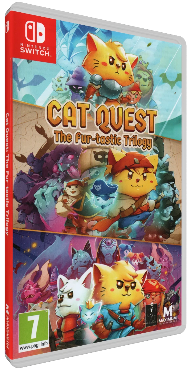 Cat Quest The Fur-Tastic Trilogy box art