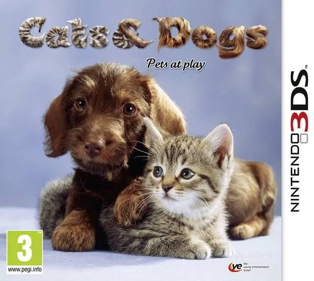 Cats & Dogs 3D - Pets At Play box art