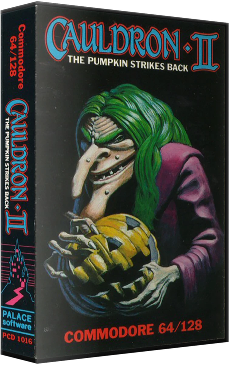 Cauldron II the Pumpkin Strikes Back box art