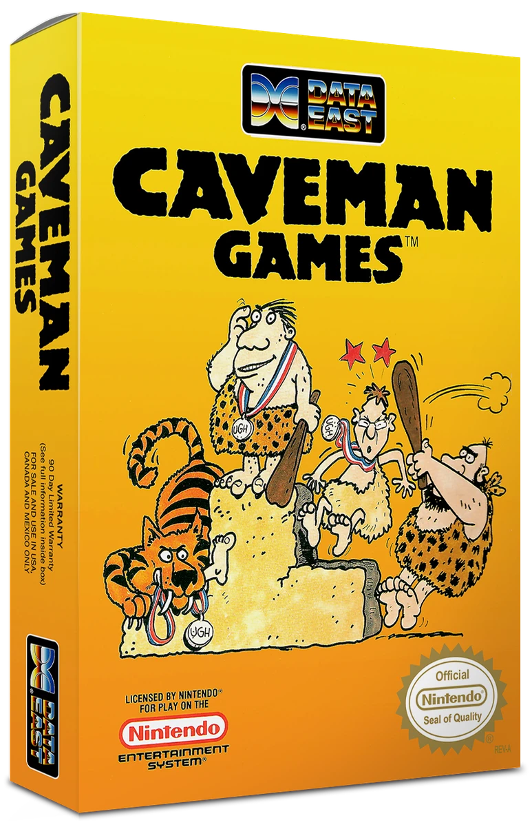 Caveman Games box art