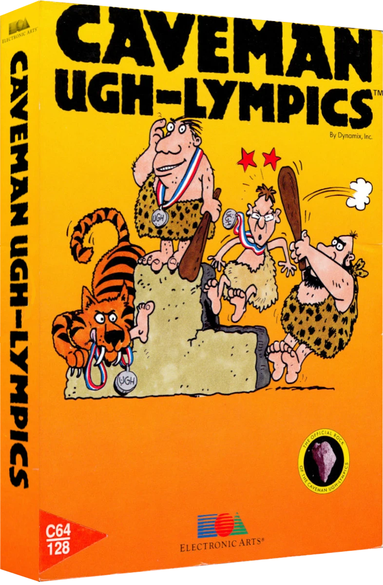 Caveman Ugh-Lympics box art
