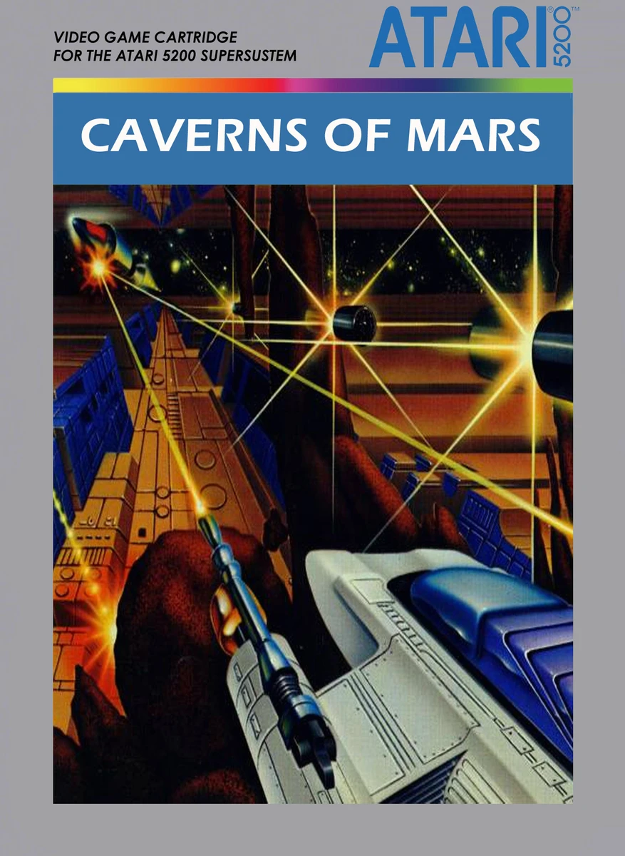 Caverns of Mars box art