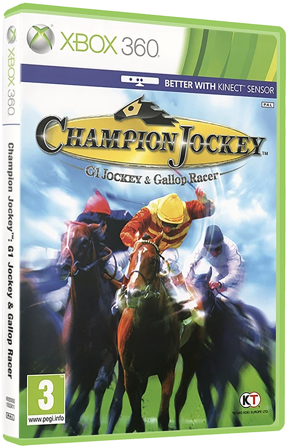 Champion Jockey: G1 Jockey & Gallop Racer box art
