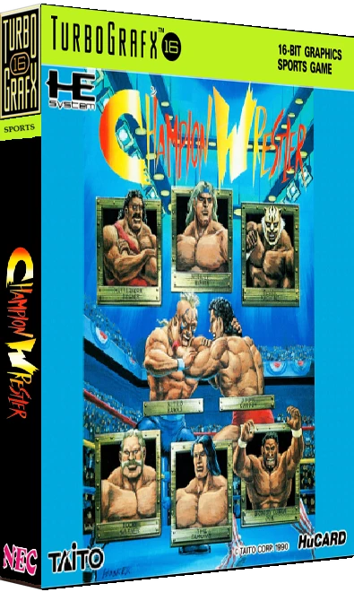 Champion Wrestler box art