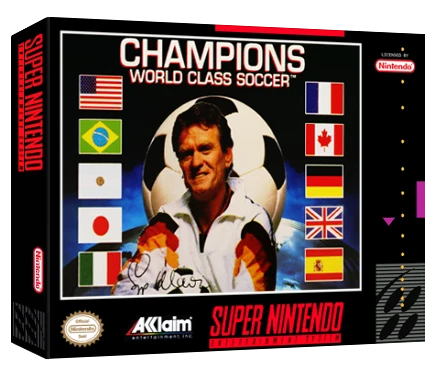 Champions World Class Soccer Endorsed By Ryan Giggs box art