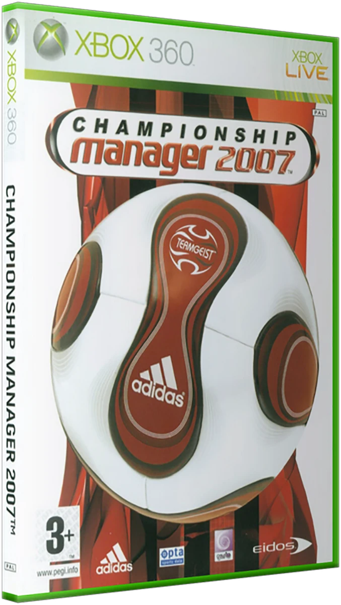 Championship Manager 2007 box art