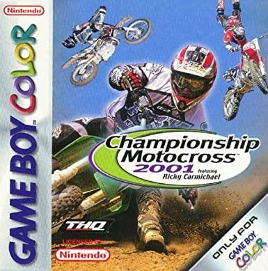 Championship Motocross 2001 box art