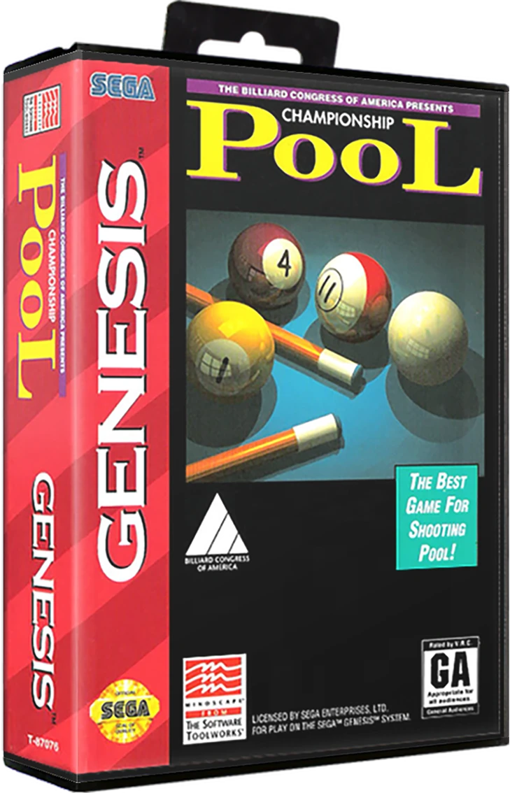 Championship Pool box art