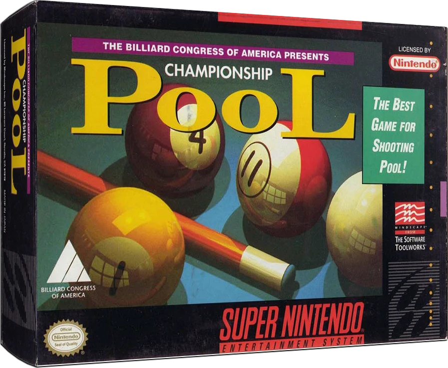 Championship Pool box art