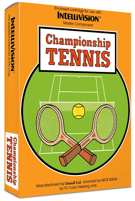 Championship Tennis box art