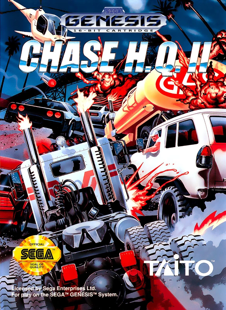 Chase HQ II box art