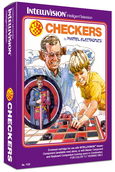Checkers box art