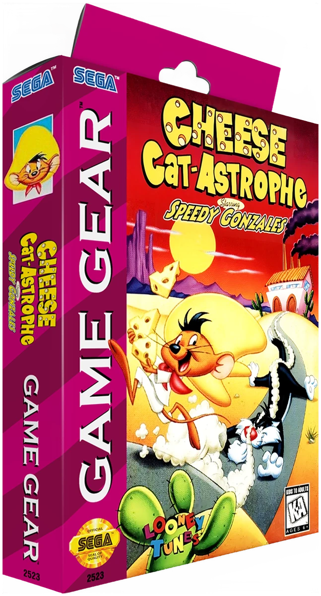 Cheese Cat-Astrophe Starring Speedy Gonzales box art