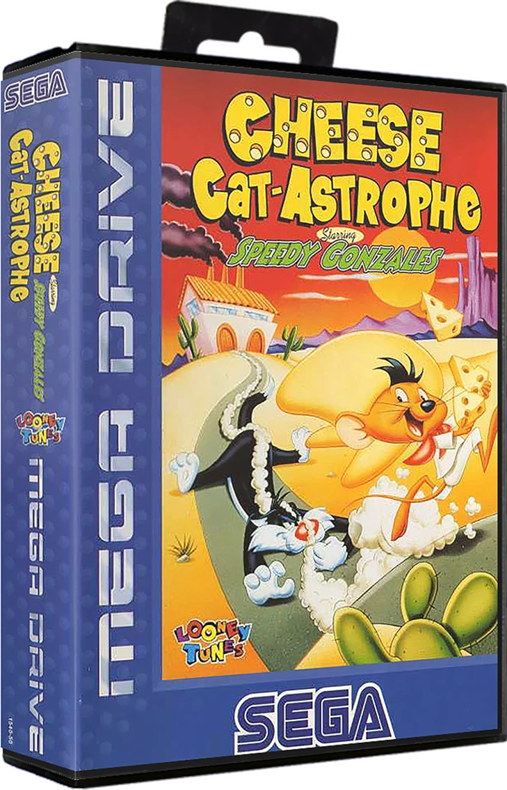 Cheese Cat-Astrophe Starring Speedy Gonzales box art