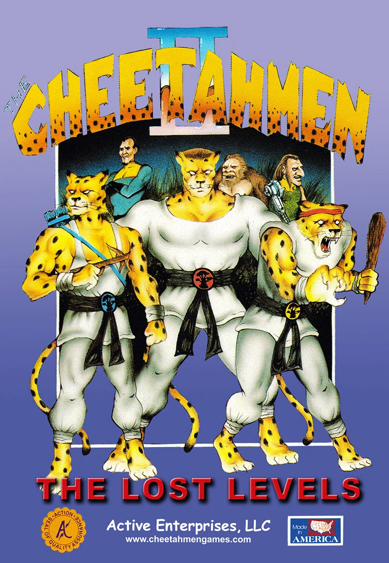 Cheetahmen II: The Lost Levels [Homebrew] box art