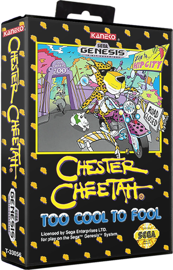 Chester Cheetah Too Cool to Fool box art