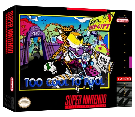 Chester Cheetah Too Cool to Fool box art