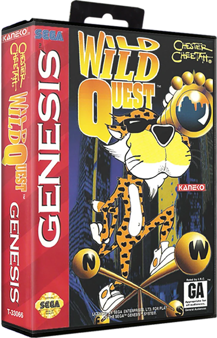Chester Cheetah Wild Wild Quest box art