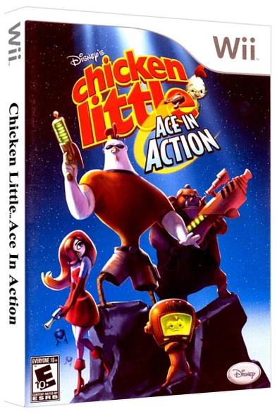 Chicken Little Ace In Action box art