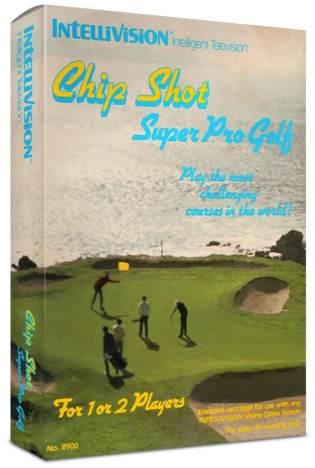 Chip Shot Super Pro Golf box art