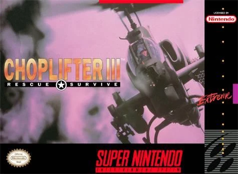 Choplifter 3 box art