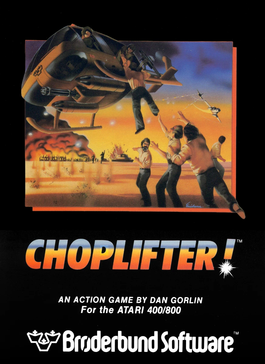 Choplifter box art