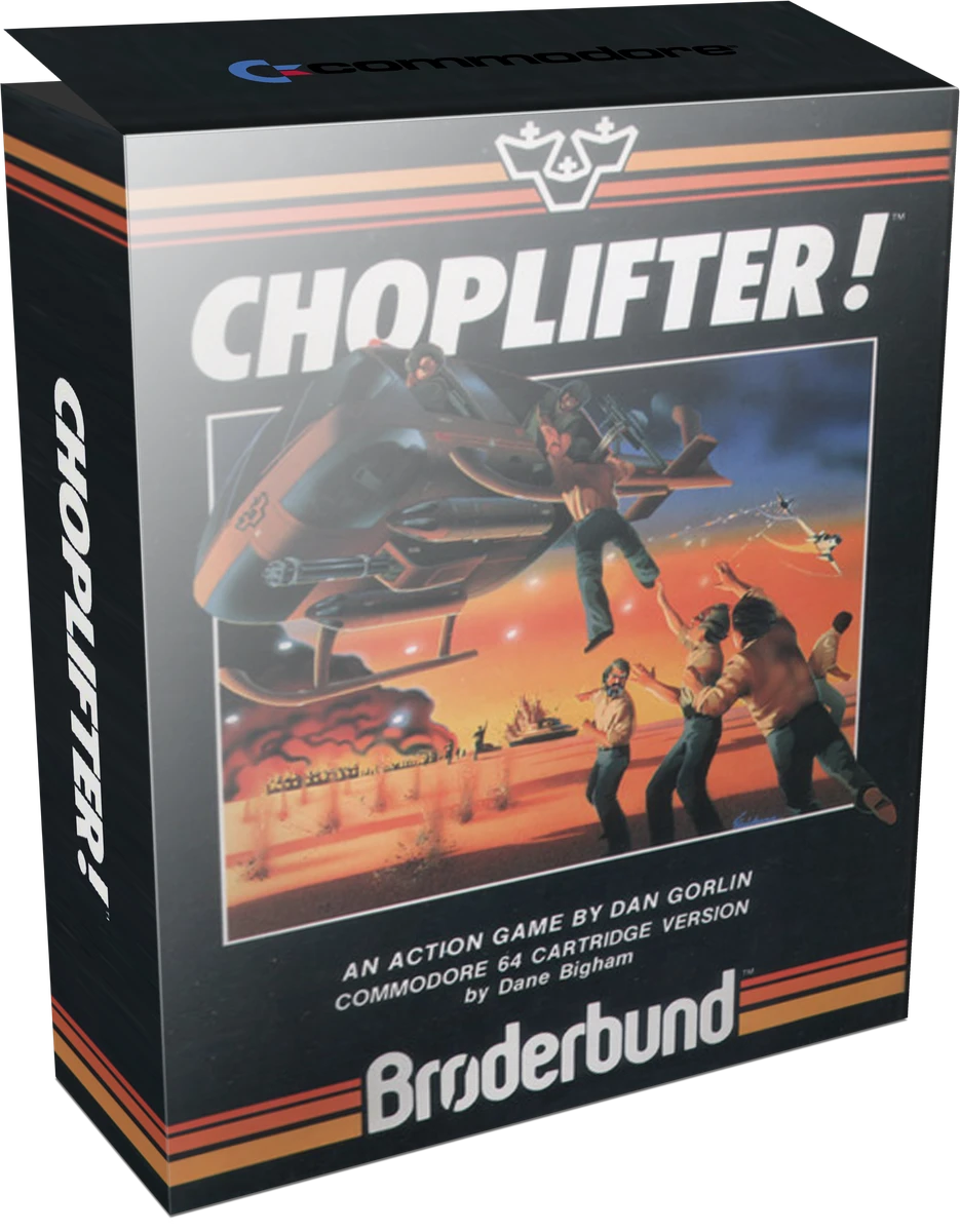 Choplifter box art