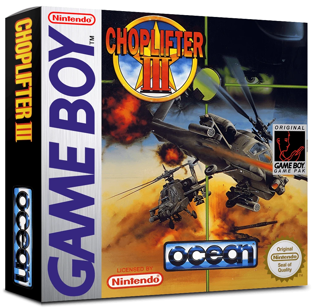 Choplifter III box art