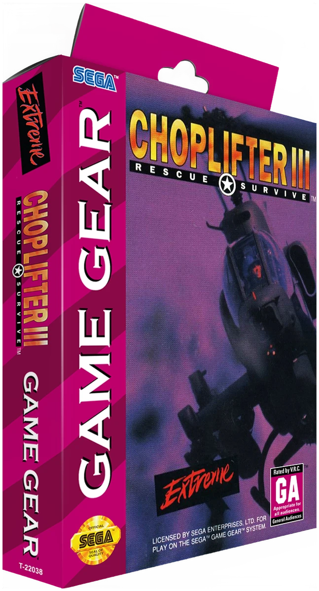 Choplifter III box art