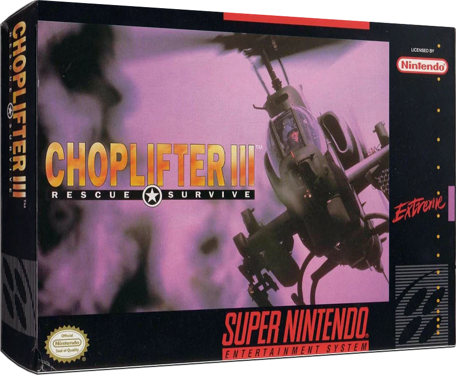 Choplifter III box art