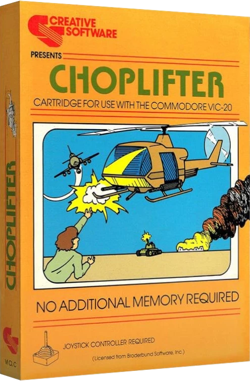 Choplifter box art