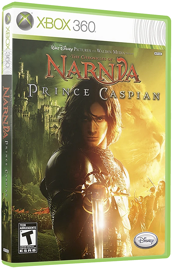Chronicles of Narnia Prince Caspian box art