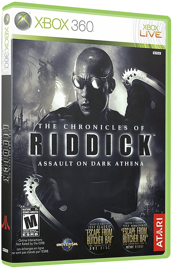 Chronicles of Riddick: Assault on Dark Athena box art