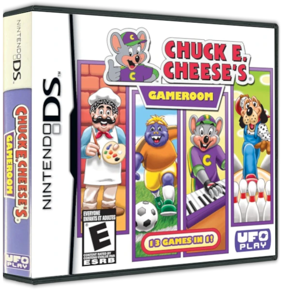 Chuck E. Cheese's Gameroom box art