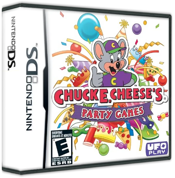 Chuck E Cheese's Party Games box art