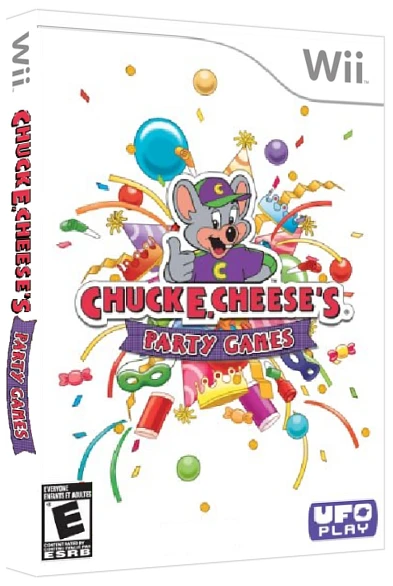 Chuck E Cheese's Party Games box art