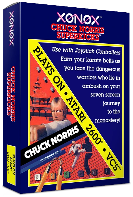 Chuck Norris Superkicks box art