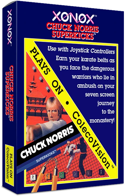 Chuck Norris Superkicks box art