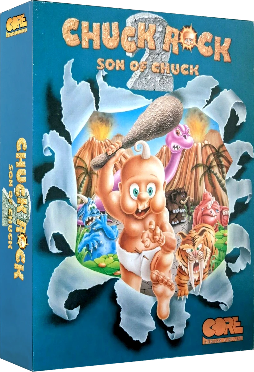 Chuck Rock II Son of Chuck box art