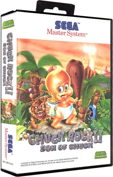 Chuck Rock II Son of Chuck box art