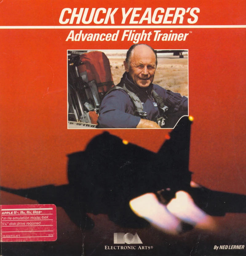 Chuck Yeager's Advanced Flight Trainer box art