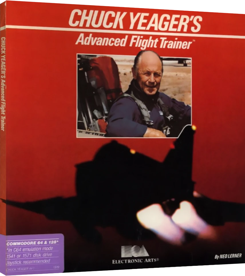 Chuck Yeager's Advanced Flight Trainer box art