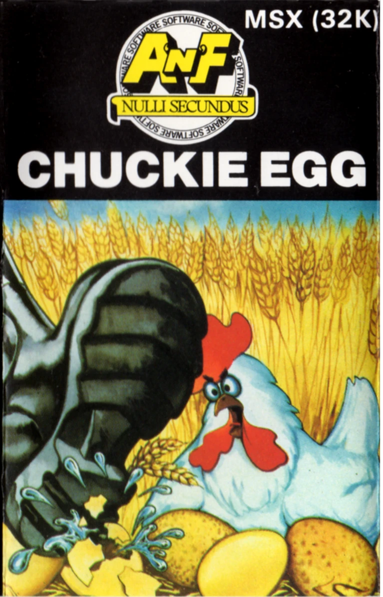 Chuckie Egg box art