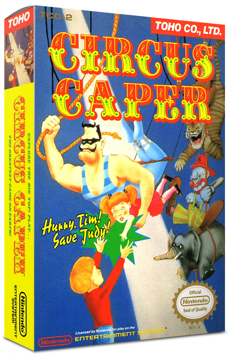 Circus Caper box art