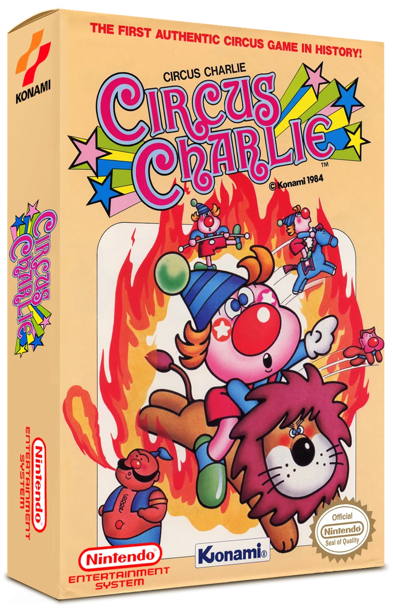Circus Charlie box art