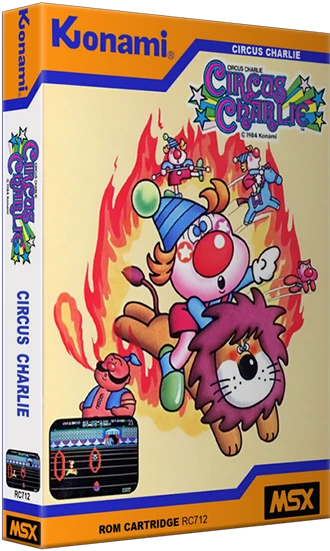 Circus Charlie box art
