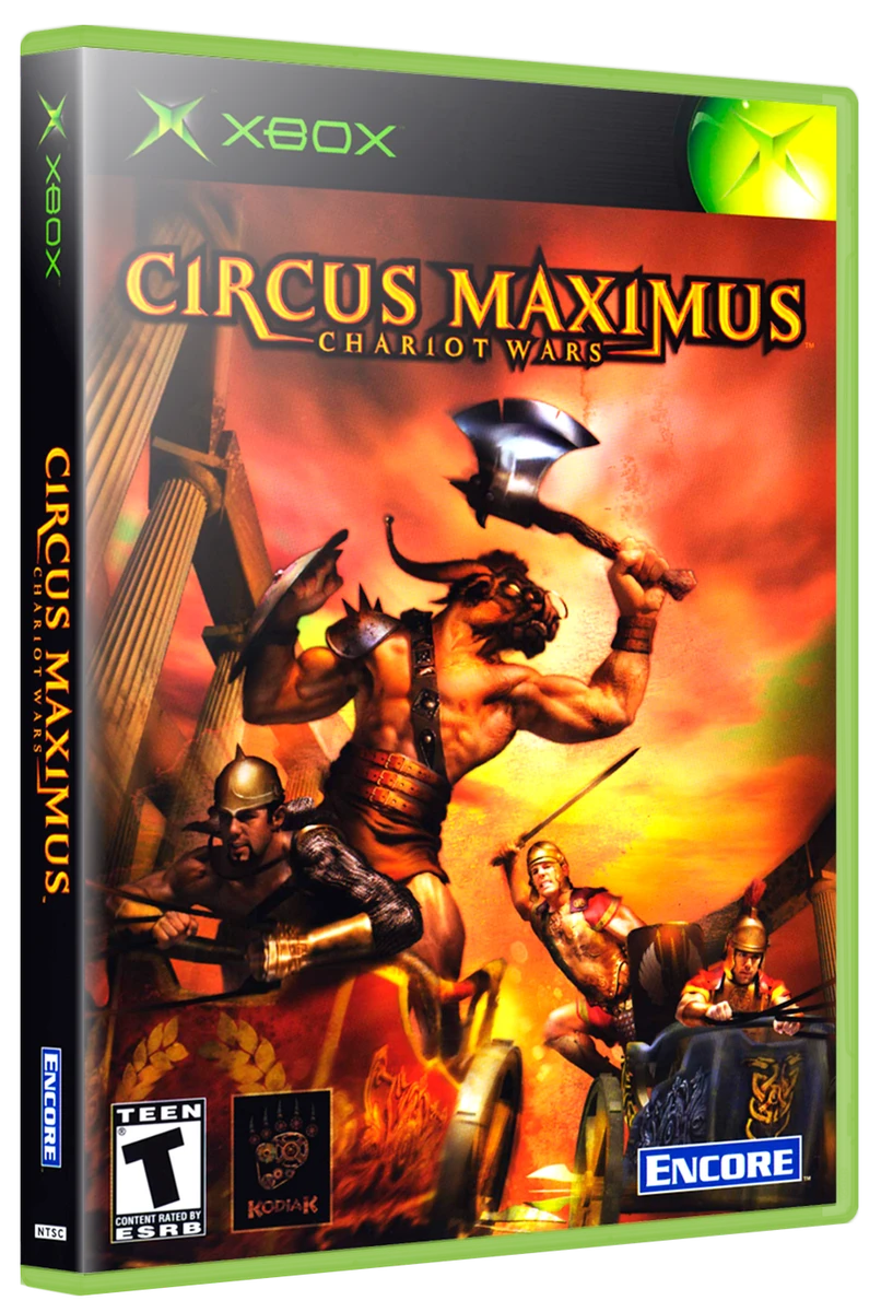 Circus Maximus Chariot Wars box art