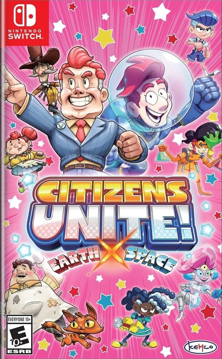 Citizens Unite!: Earth x Space box art