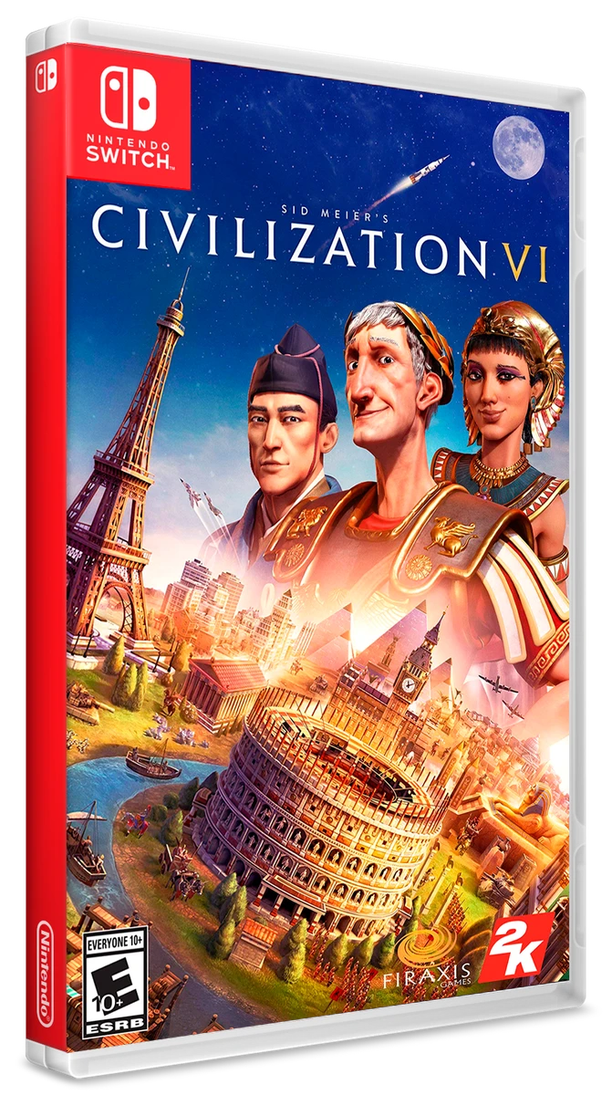 Civilization VI 3D box (NA)